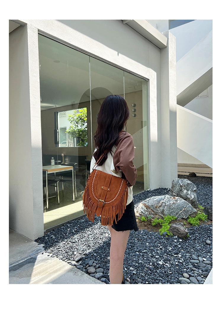 2023 new design Bohemian tassel bag