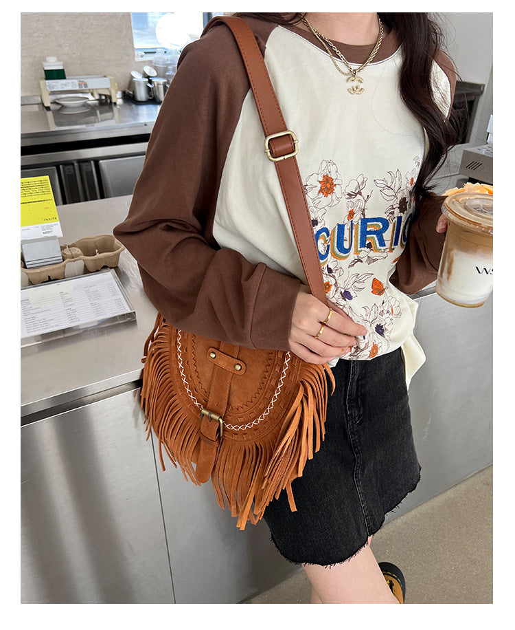 2023 new design Bohemian tassel bag