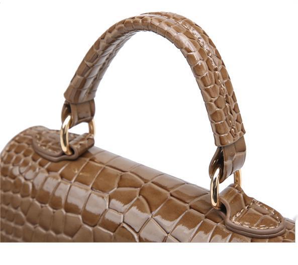 Classic design women's lock bag