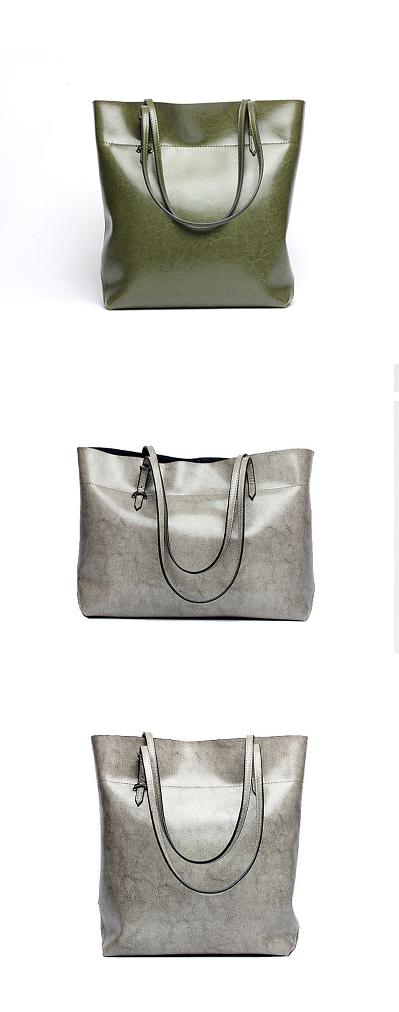 Female trendy large tote bag shoulder bag