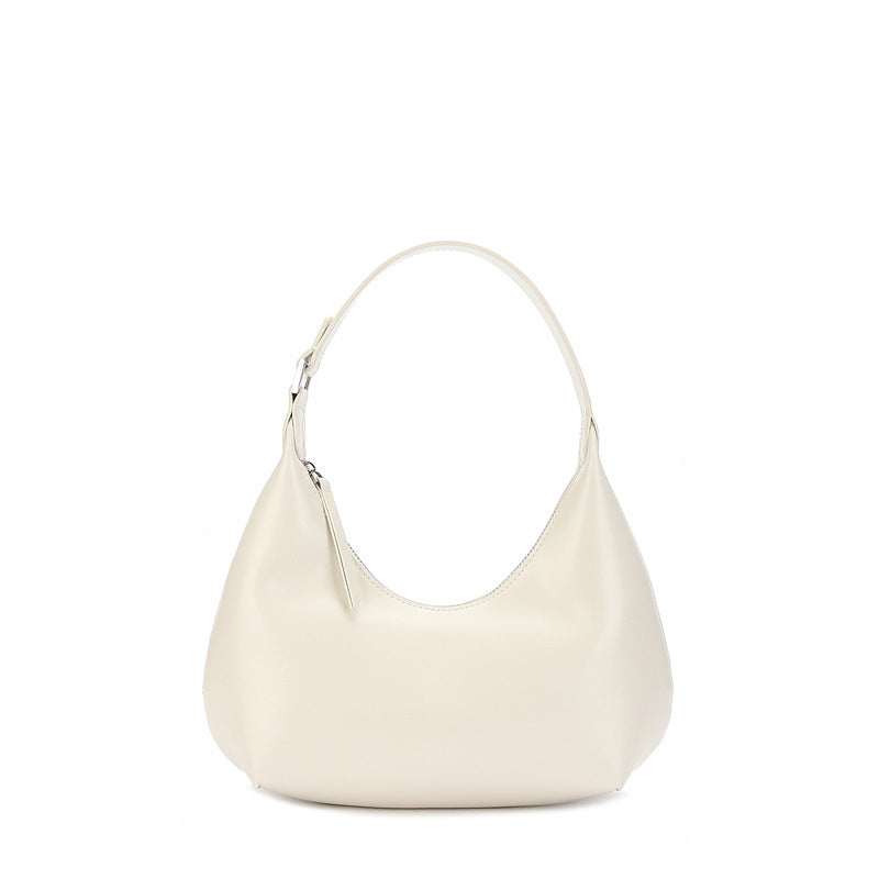 Moon shape shoulder bag