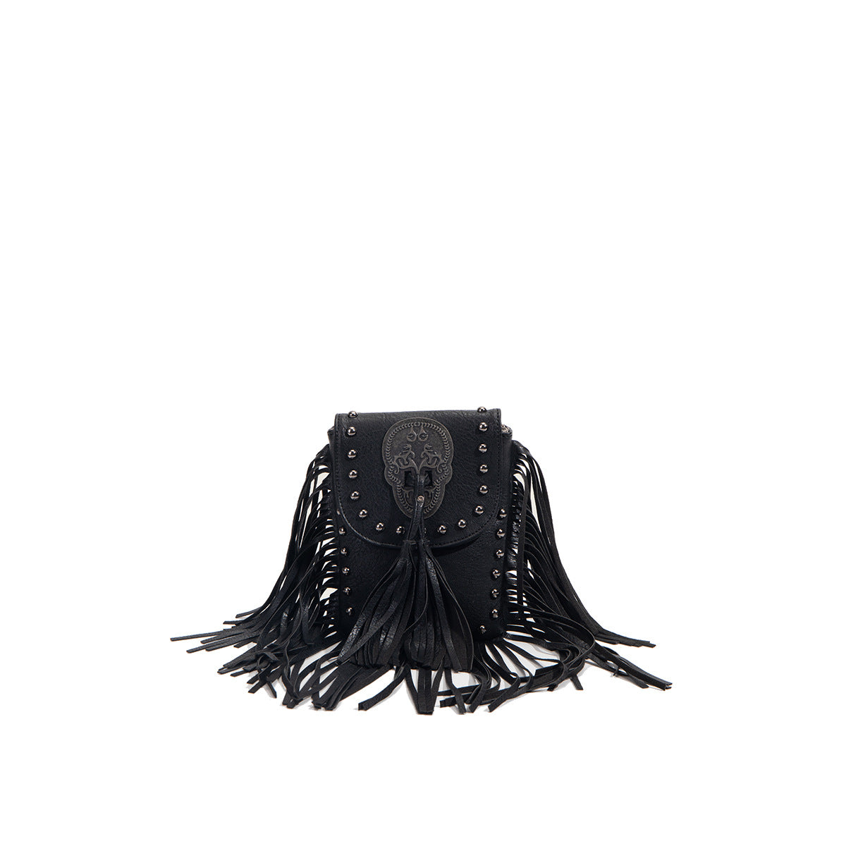 Tassel crossbody mobile phone bag