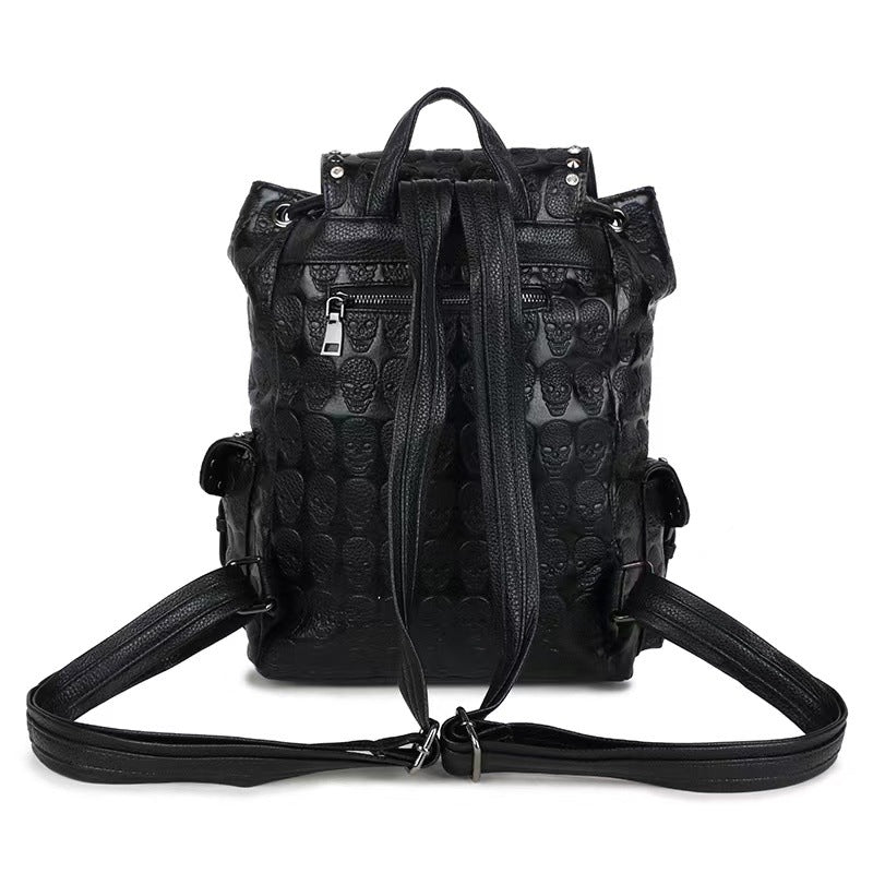 Unisex punk style backpack