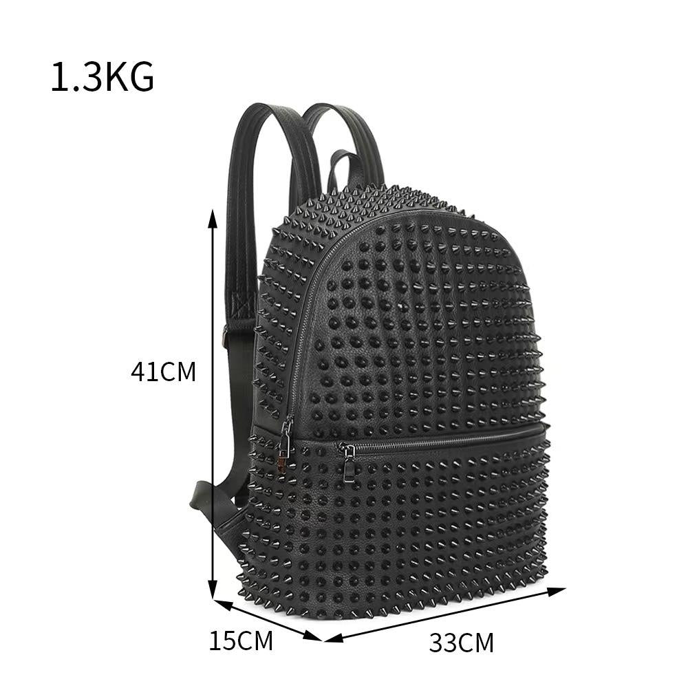 Unisex studded backpack