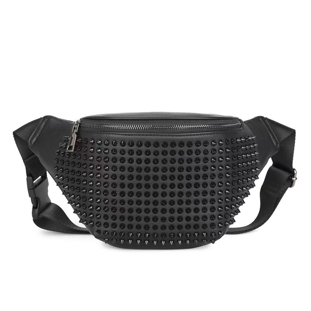 Unisex studded waist pack