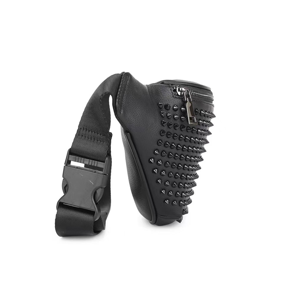 Unisex studded waist pack