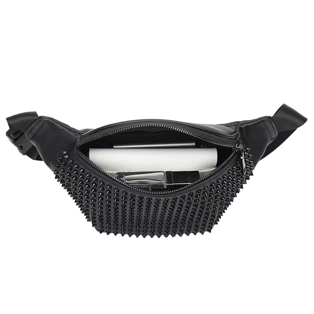 Unisex studded waist pack