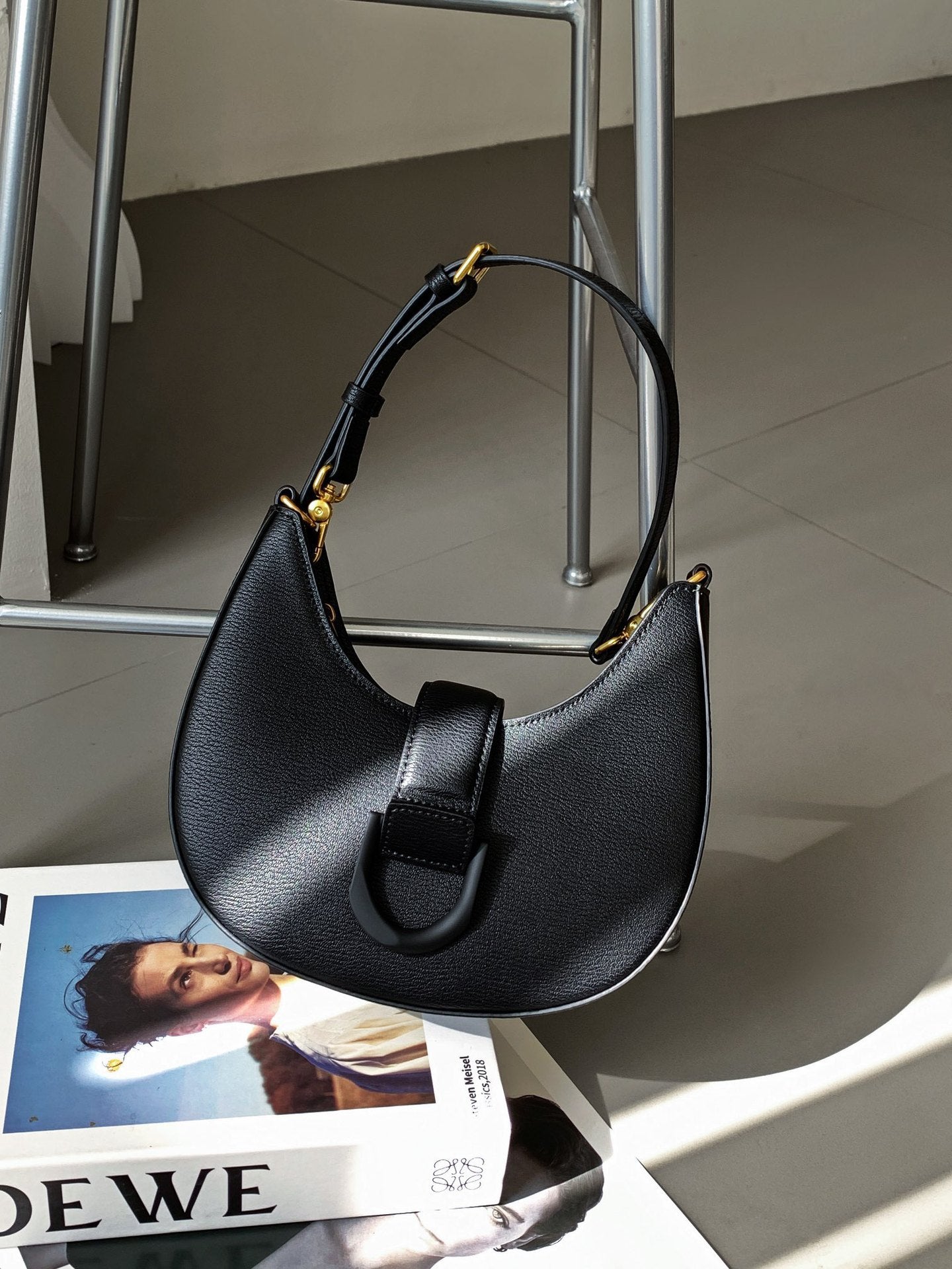 2023 new style leather saddle bag - OEM