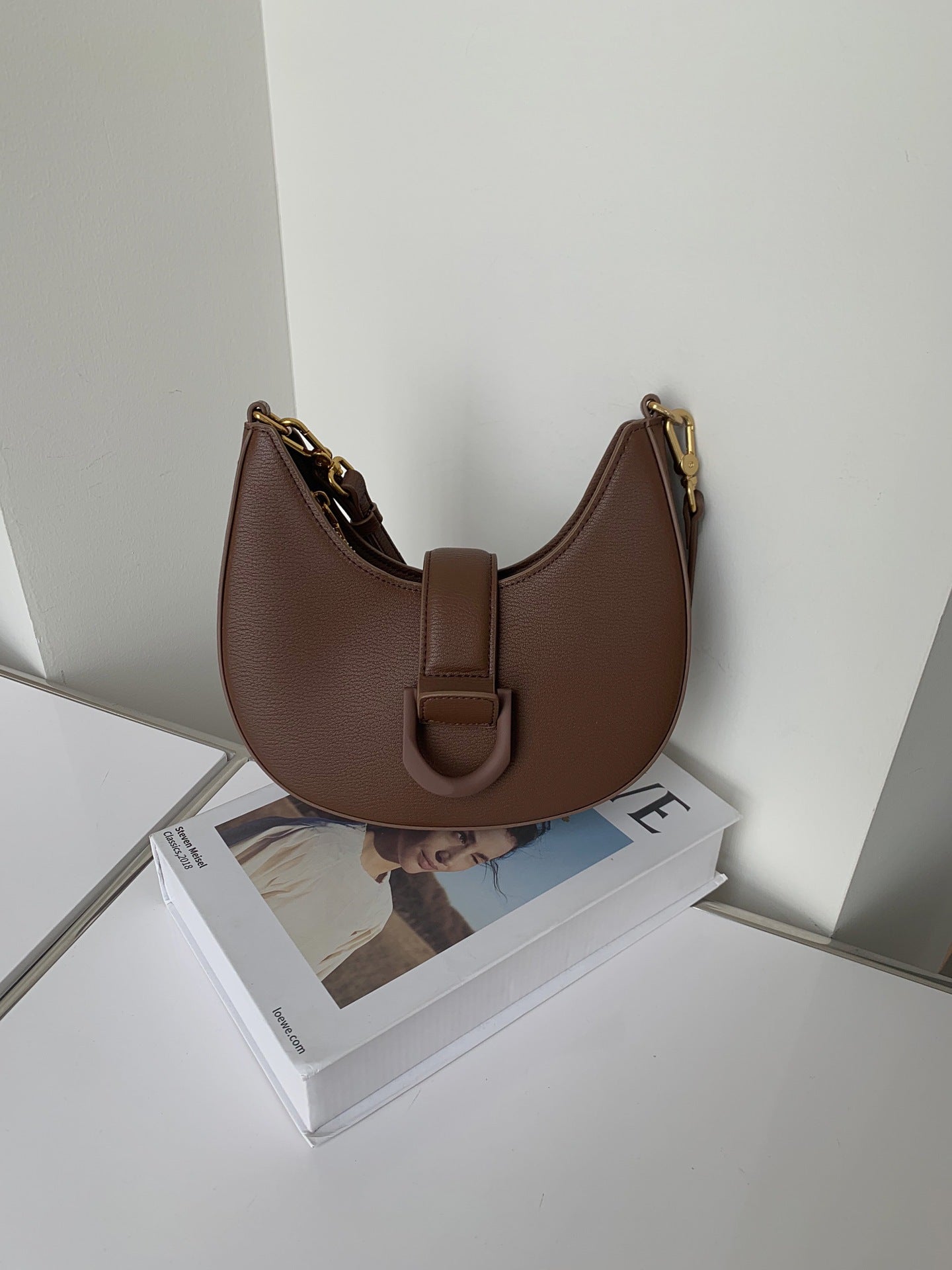 2023 new style leather saddle bag - OEM