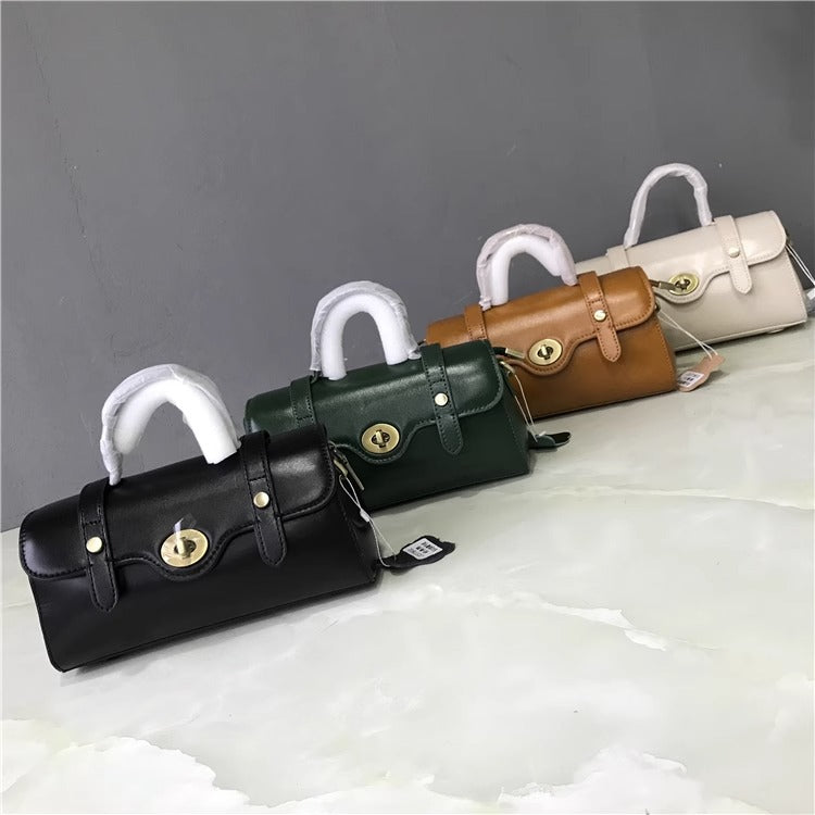 Genuine leather messenger bag factory wholesale