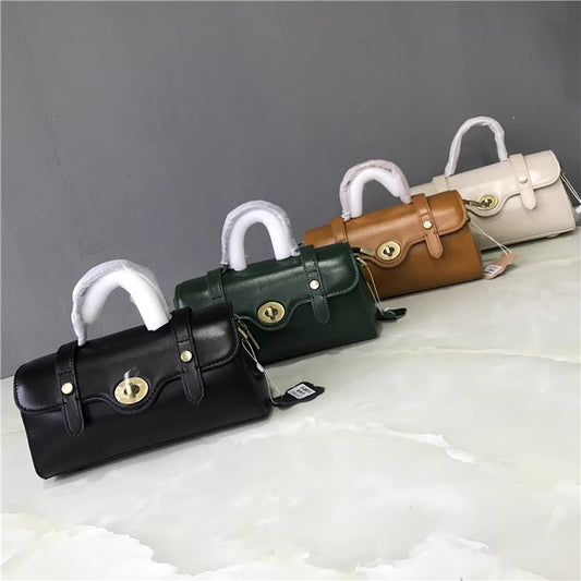 Genuine leather messenger bag factory wholesale