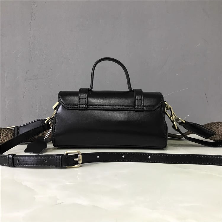 Genuine leather messenger bag factory wholesale