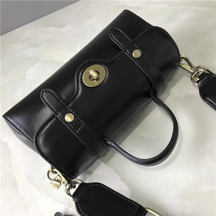 Genuine leather messenger bag factory wholesale