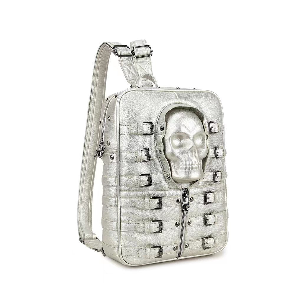 Male punk style backpack